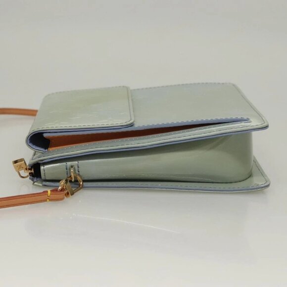 LOUIS VUITTON Monogram Vernis Motto Pouch Lavande M91224 LV Auth 134548 - Picture 5 of 16